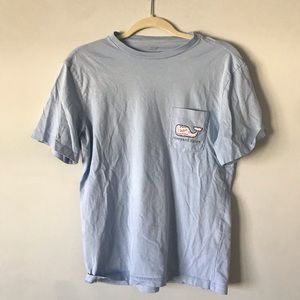 Blue vineyard vines shirt